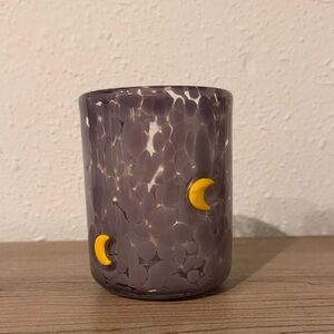 Anthropologie Mystic Icon Juice Glass - Moon